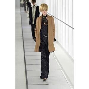 NWT Vintage FR-34/36 Fall 2000 Chanel 00A Pants Silk Black Trousers Small 2 CC